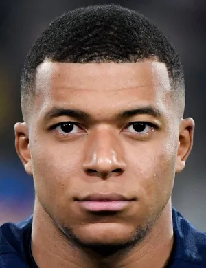 Portrait of Mbappe